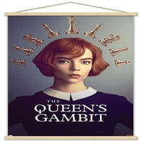 Netflli a királynő Gambitja-Sakk fali poszter mágneses kerettel, 22.375 34