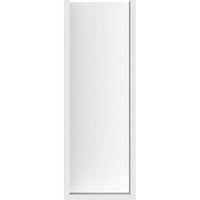 5 W 12 D 14 H Merced építészeti fokozatú PVC Outlooker hagyományos végekkel