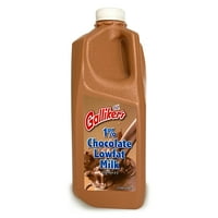 Galliker 1% alacsony zsírtartalmú csokoládé tej, fél gallon