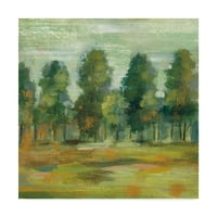 A Silvia Vassileva „Forest II. Forest” vászon művészete