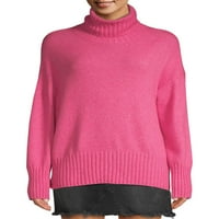 Scoop Slouchy Turtleneck pulóver női