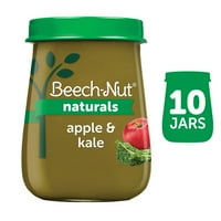 Bükk-dió Naturals nem GMO színpadi bébiétel, Apple & Kale, Oz Jar, Pack