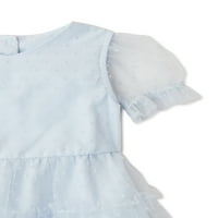 Wonder Nation baba és kisgyermek lány ruha, hónapok-5T