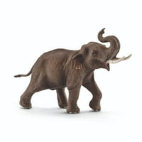 Schleich vad élet, ázsiai elefánt, férfi játékfigura