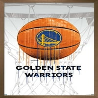 Golden State Warriors-Csepegtető Labda Fali Poszter, 22.375 34