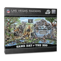 Youthefan NFL Las Vegas Raiders játéknap az állatkert puzzle -n