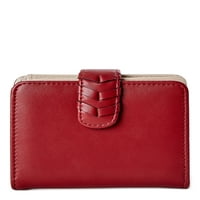 Idő és Tru Női Amelia Wallet, Red Paprika