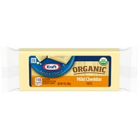 Kraft Organic enyhe fehér cheddar sajt, oz blokk