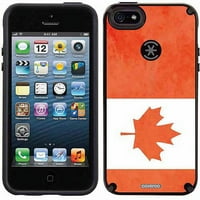 A kanadai vintage zászló dizájnja az Apple iPhone 5Se 5s Candyshell tokon, Speck