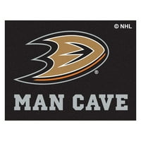 - Anaheim Ducks Man barlang All-Star Mat 33.75 X42.5