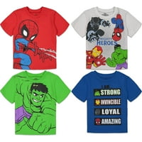 Marvel Bosszúállók Pókember és csodálatos barátai Pókember Vasember Miles Morales pólók kisgyermek nagy gyerek