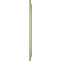 Ekena Millwork 18 W 32 H True Fit PVC Diagonal Slat Modern Style rögzített redőnyök, moha zöld