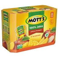 Mott -os Apple Mango Juice, 6. fl oz, csomag