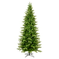 Vickerman 7,5 '44 balzsam lucfenyő vékony mesterséges karácsonyfa, Többszínű Dura-Lit LED lámpák