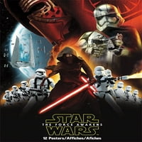 Trendek Nemzetközi Csillagok háborúja A Force Awakens Poster Book 8.5 11 .25
