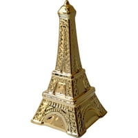 Asztallap Eiffel -torony kerámia figura, arany
