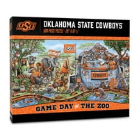 Youthefan NCAA Oklahoma State Cowboys játék napja az állatkert puzzle -n