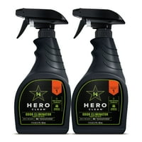 Hero tiszta szag Eliminator, 17 uncia Spray, 2-Count