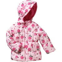 Carters csecsemő lányok fekete rózsaszín és fehér pöttyös hó kabát baba sí kabát 24m