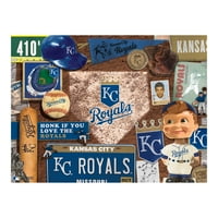 Kansas City Royals Retro sorozat puzzle