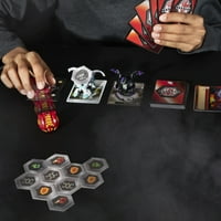 Bakugan Starter 3-csomag, Darkus Kelion, gyűjthető akciófigurák, korosztályra és felfelé