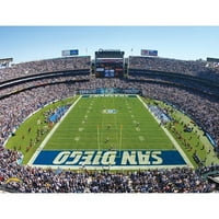 Artissimo Designs NFL Chargers stadion vászon, 22x28