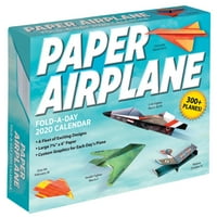 Papír Repülőgép Fold-A-Day Naptár