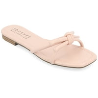 Journee Collection Womens Soma Tru Comfort Foam Slide alacsony blokk sarokszandál