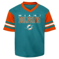 Miami Dolphins Boys 4- SS SYN TOP 9K1BXFGFF S6 7