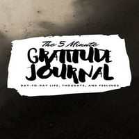 A Minute Gratitude Journal: 6 9 Softcover Journal