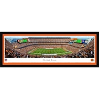 Cleveland Browns - Yard Line a FirstEnergy Stadionon - Blakeway Panoramas NFL nyomtatás kiválasztott kerettel és egyszőnyeggel