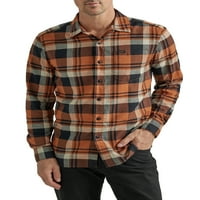 Lee® férfi szélsőséges mozgású twill Plaid minden célú ing kényelemmel
