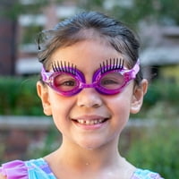 Ifjúsági la-de-da szempilla csillogás úszás szemüveg-rózsaszín