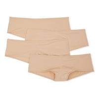 Unifes.com női klasszikus mikroszálas boyshort bugyi, 4 pack