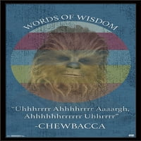 Csillagok Háborúja: Saga-Chewbacca Idézet Fali Poszter, 22.375 34