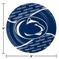 A Penn State University kerek papírlemezek számolnak a vendégeknek