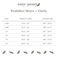 Easy-Peasy kisgyermek lány HACCI széles lábú nadrág, Méretek Hónapok-5T