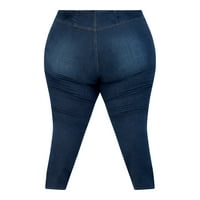 Sofia Jeans By Sofia Vergara Plus Size Rosa Highemise Pull-on Destructed Jeggings