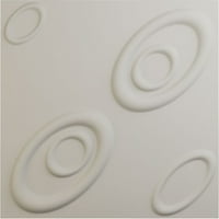 Ekena Millwork 5 8 W 5 8 H Maria Endurawall dekoratív 3D fali panel, Ultracover szaténvirág fehér