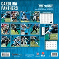 Sport, csapat fali naptár, Carolina Panthers, NFL