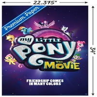 Hasbro My Little Pony Film - Egy Lapos Fali Poszter, 22.375 34
