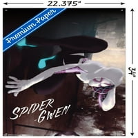 Marvel Comics-Spider-Gwen-fali fali poszter Nyomócsapokkal, 22.375 34