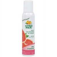 Citrus varázslatos természetes szag kiküszöbölve a légfrissítő permetező rózsaszín grapefruit, 3,0 uncia