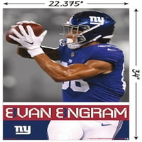 New York Giants - Evan Engram Wall Poster, 22.375 34