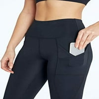 Bally Total Fitness Női standard kilégzés középső borjú zseb lábging, fekete, közepes