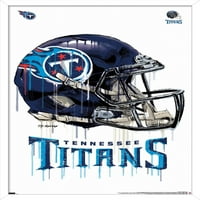 Tennessee Titans-Csepegtető Sisak Fali Poszter, 22.375 34