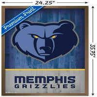 Memphis Grizzlies-Logó Fali Poszter, 22.375 34