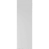 Ekena Millwork 18 W 39 H True Fit PVC Két egyenlő emelt panel redőny, fehér