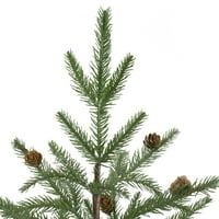 Northlight 19 Közepes mesterséges karácsonyfa a zsákvászon alapjában - nem