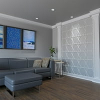 Ekena Millwork 3 8 W 3 8 H 3 8 T Kis Fraser dekoratív fretwork fali panelek építészeti minőségű PVC -ben